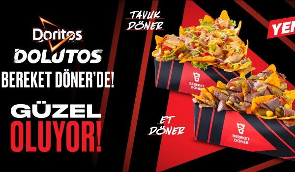 Atıştırmalığın &Ouml;tesinde Doritos ve Bereket D&ouml;ner&rsquo;den iş birliği       