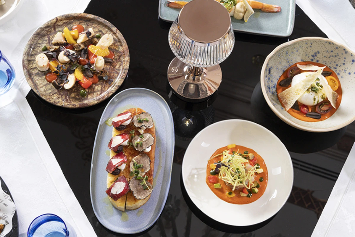 Çırağan Palace Kempinski İstanbul Bellini menüsünde İtalyan lezzetleri