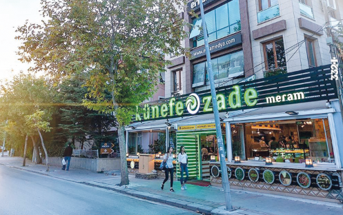 Künefe’nin tek adresi: Künefezade Meram!