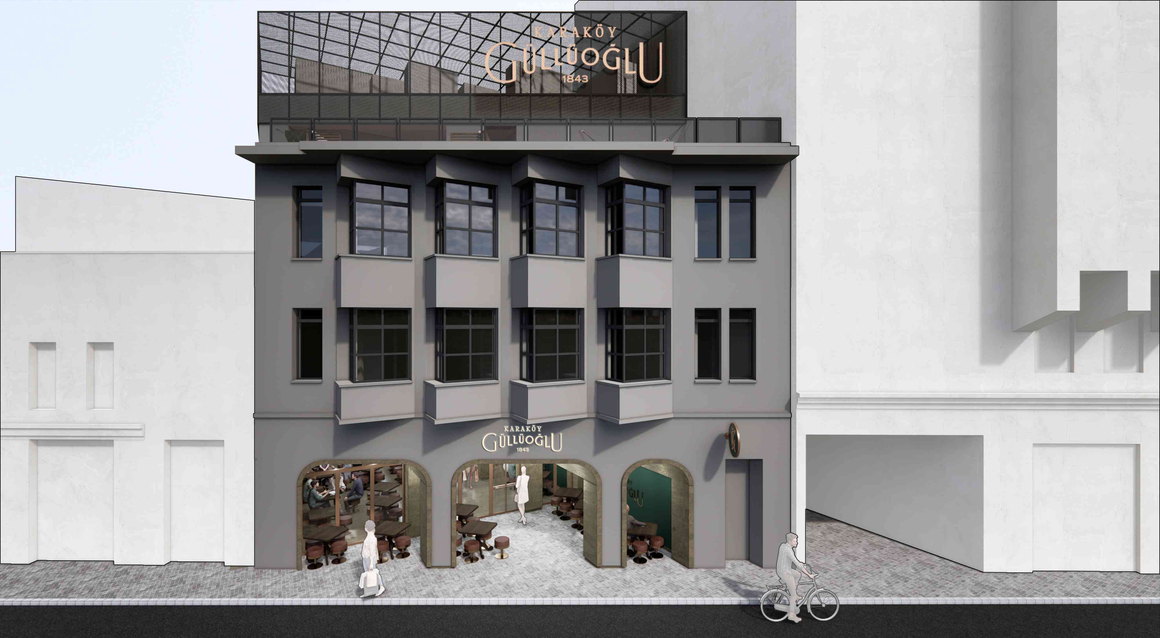 Karak&ouml;y G&uuml;ll&uuml;oğlu yeni yerinde hizmete başlıyor