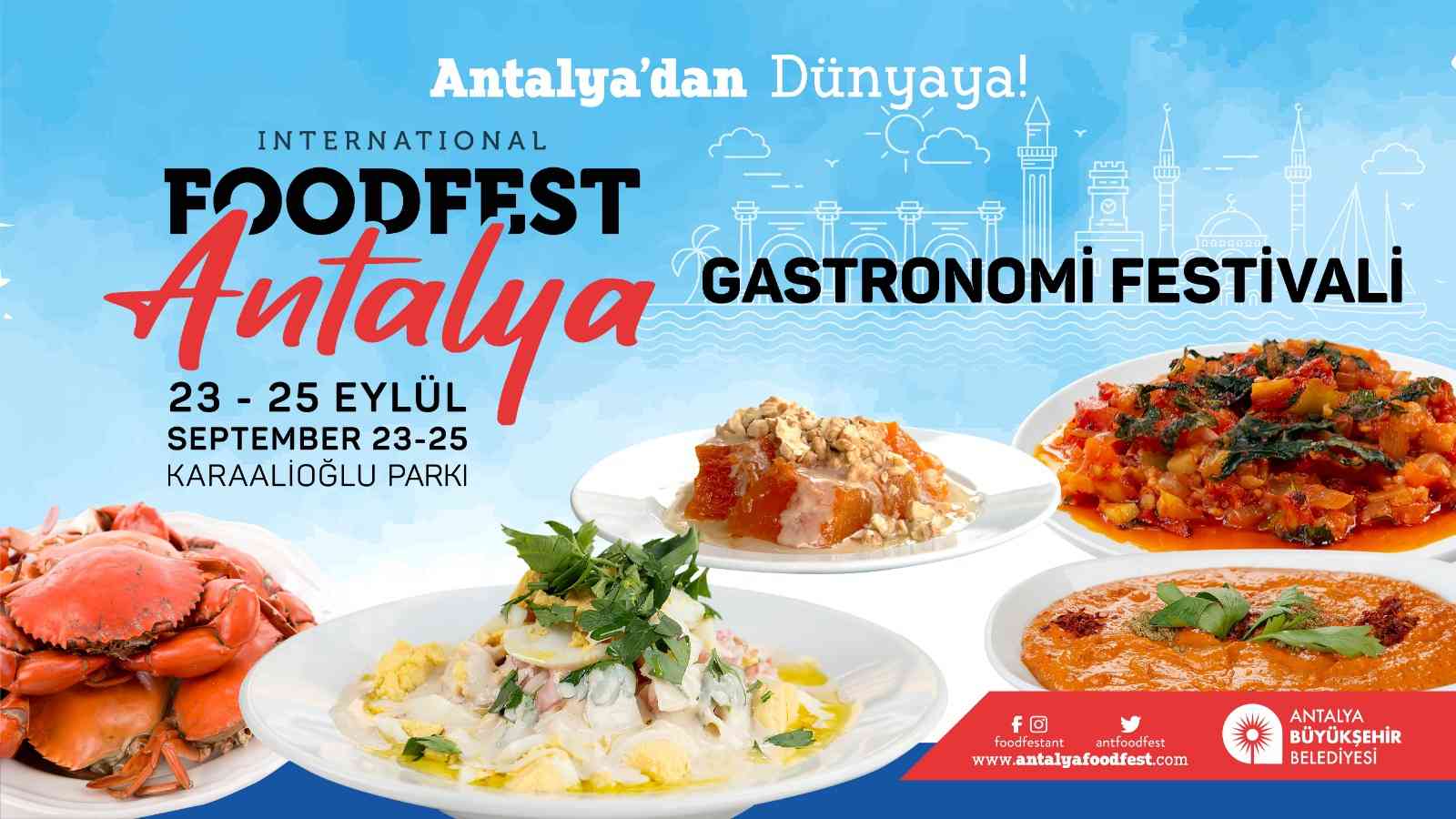 Food Fest Antalya i&ccedil;in heyecan dorukta!