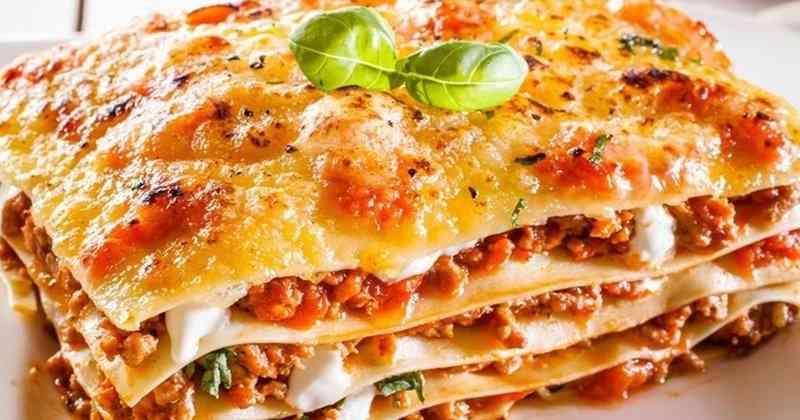 Ger&ccedil;ek İtalyan lezzeti Lazanya