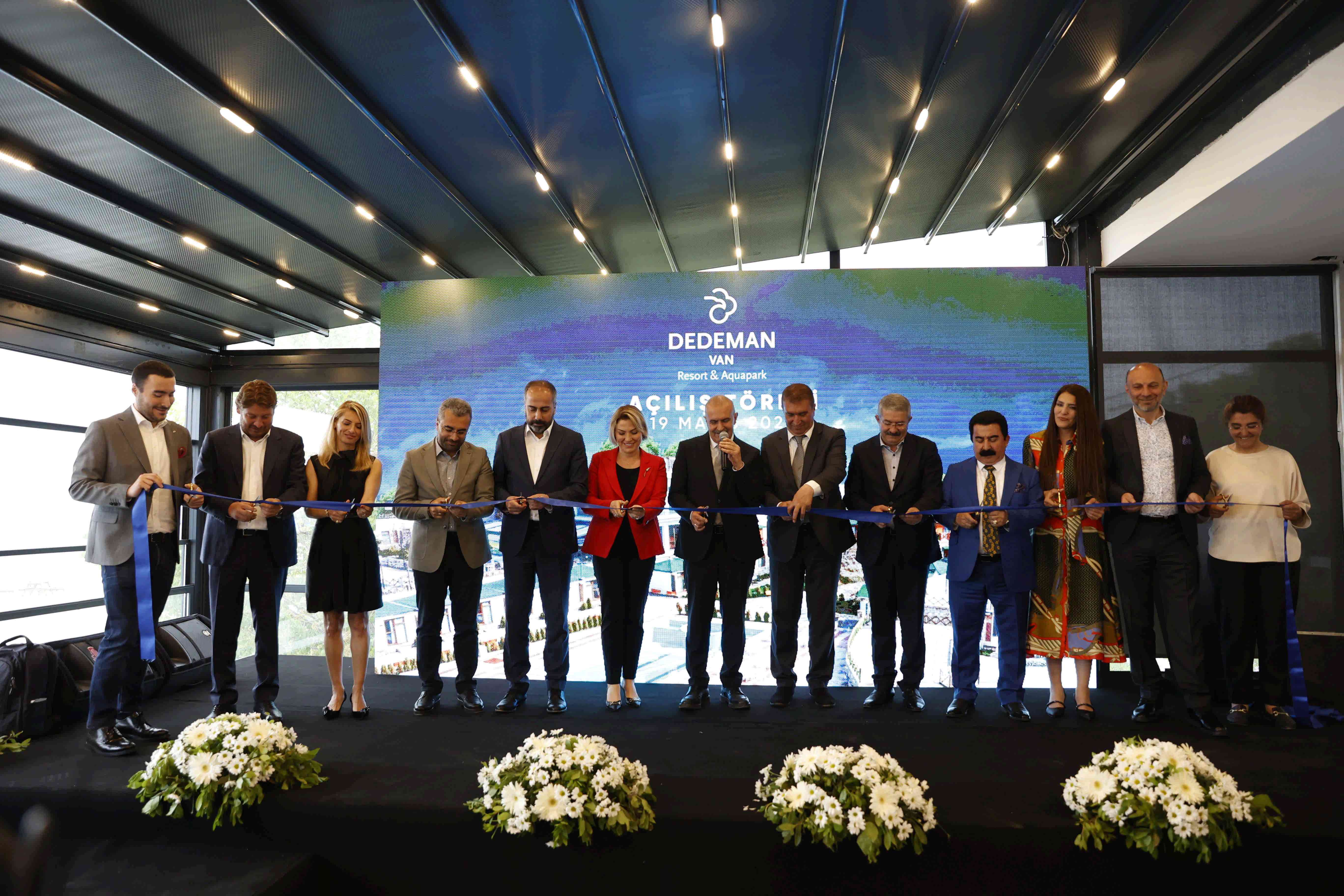 Dedeman&rsquo;ın Van&rsquo;daki ilk oteli Dedeman Van Resort & Aquapark a&ccedil;ıldı