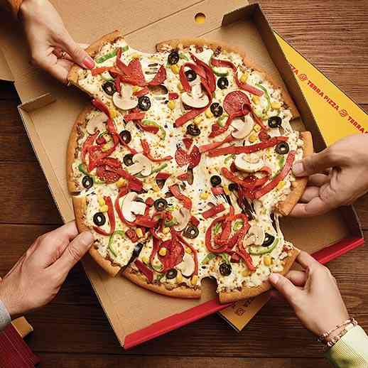 Terra Pizza lezzetlerine WhatsApp hattı!