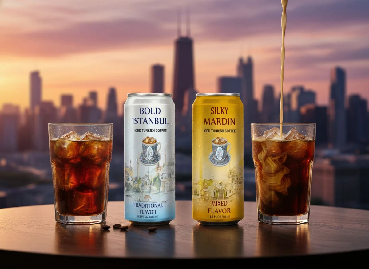 Türk kahvesi tarihinde bir ilk: Soğuk Türk kahvesi dönemi.            